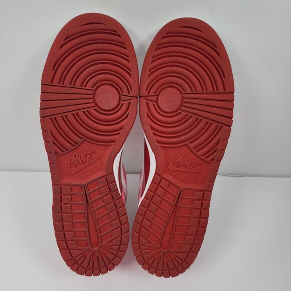 Nike Dunk Low Valentines Day Women's White Pink Red Shoes 317813-114 US Size 12 - Picture 7 of 8